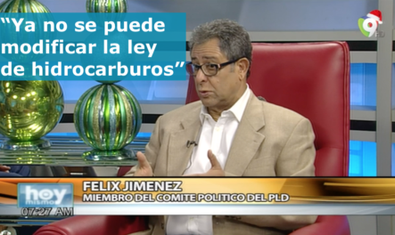 Felucho Jiménez Dice Que El Estado No Puede Modificar La Ley De Hidrocarburos Por Los Endeudamientos