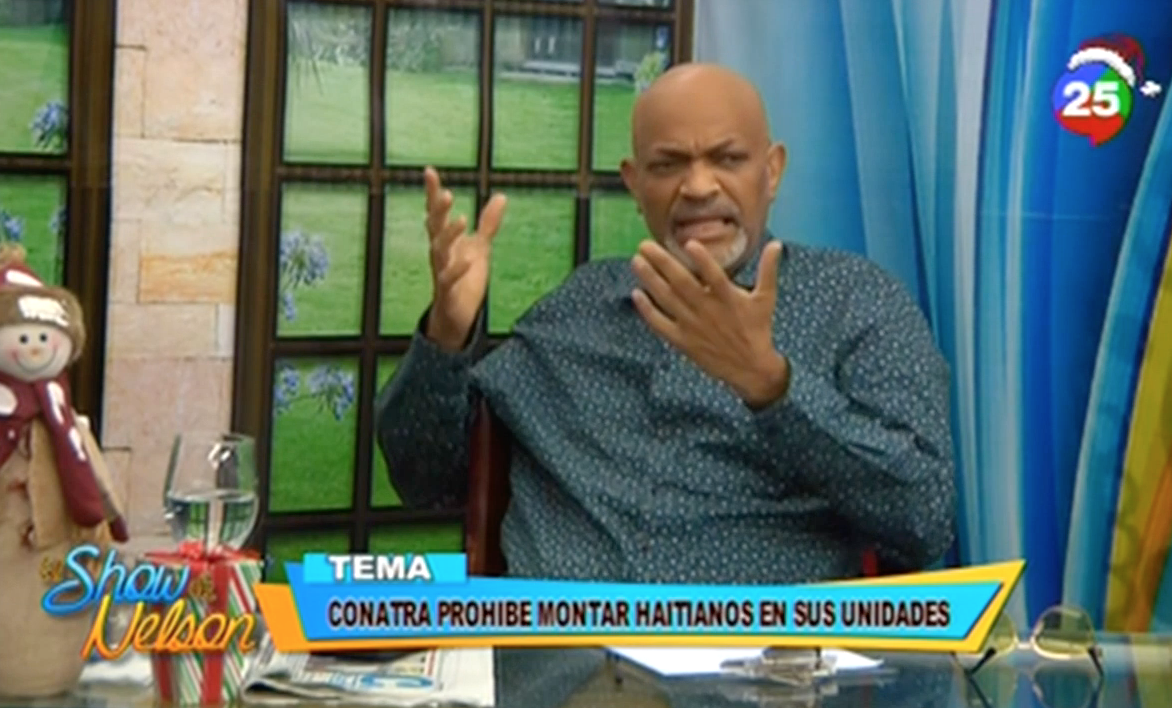 Esto Es Lo Que Opina Nelson Javier Sobre La Prohibición De Montar Haitianos En Guaguas De Conatra