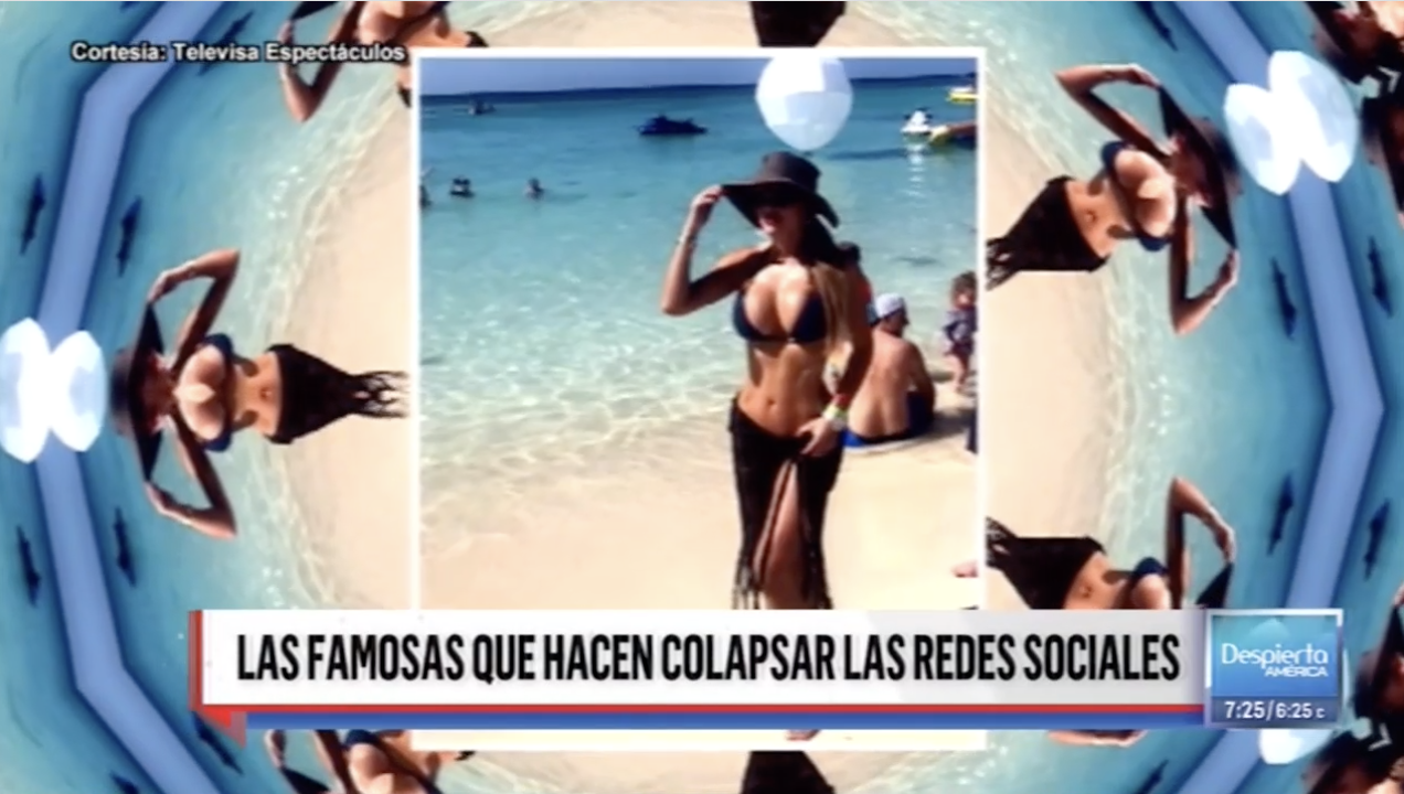 ¡Picante! Las Famosas Que Hacen “colapsar” Las Redes Sociales