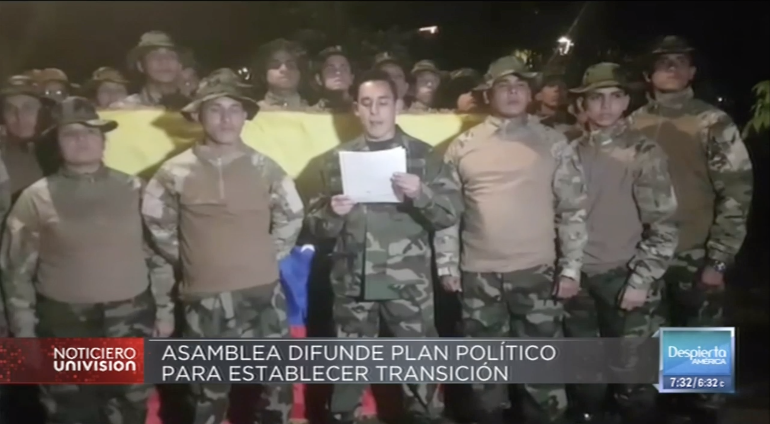 Asamblea Difunde Plan Político Para Establecer Transición