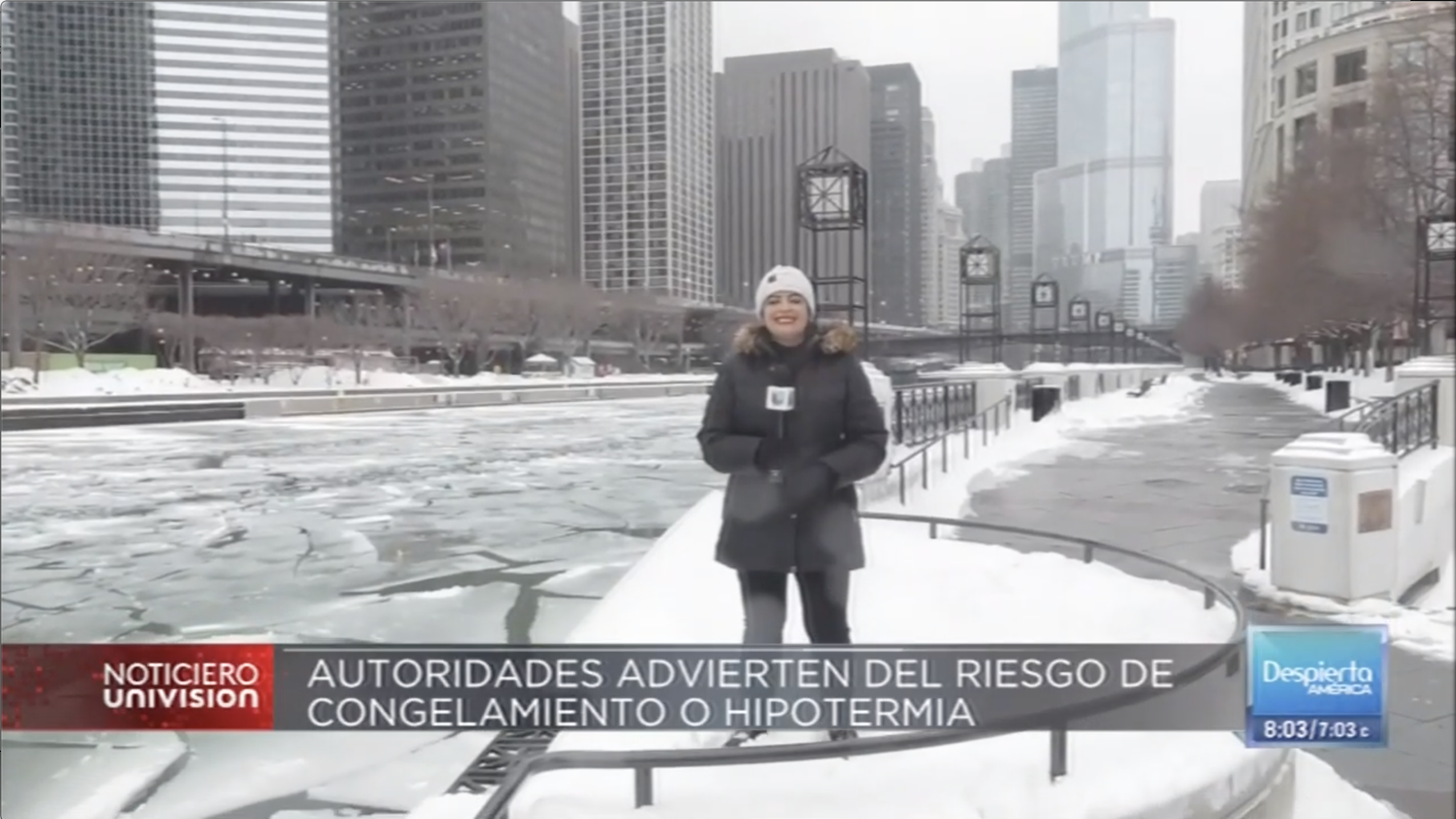 Vórtice Polar Trae El Frío Más Intenso De Los Últimos Años