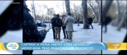 Un Nuevo Día: “Captan A Peña Nieto Con Modelo Mexicana Tras Rumores De Divorcio”