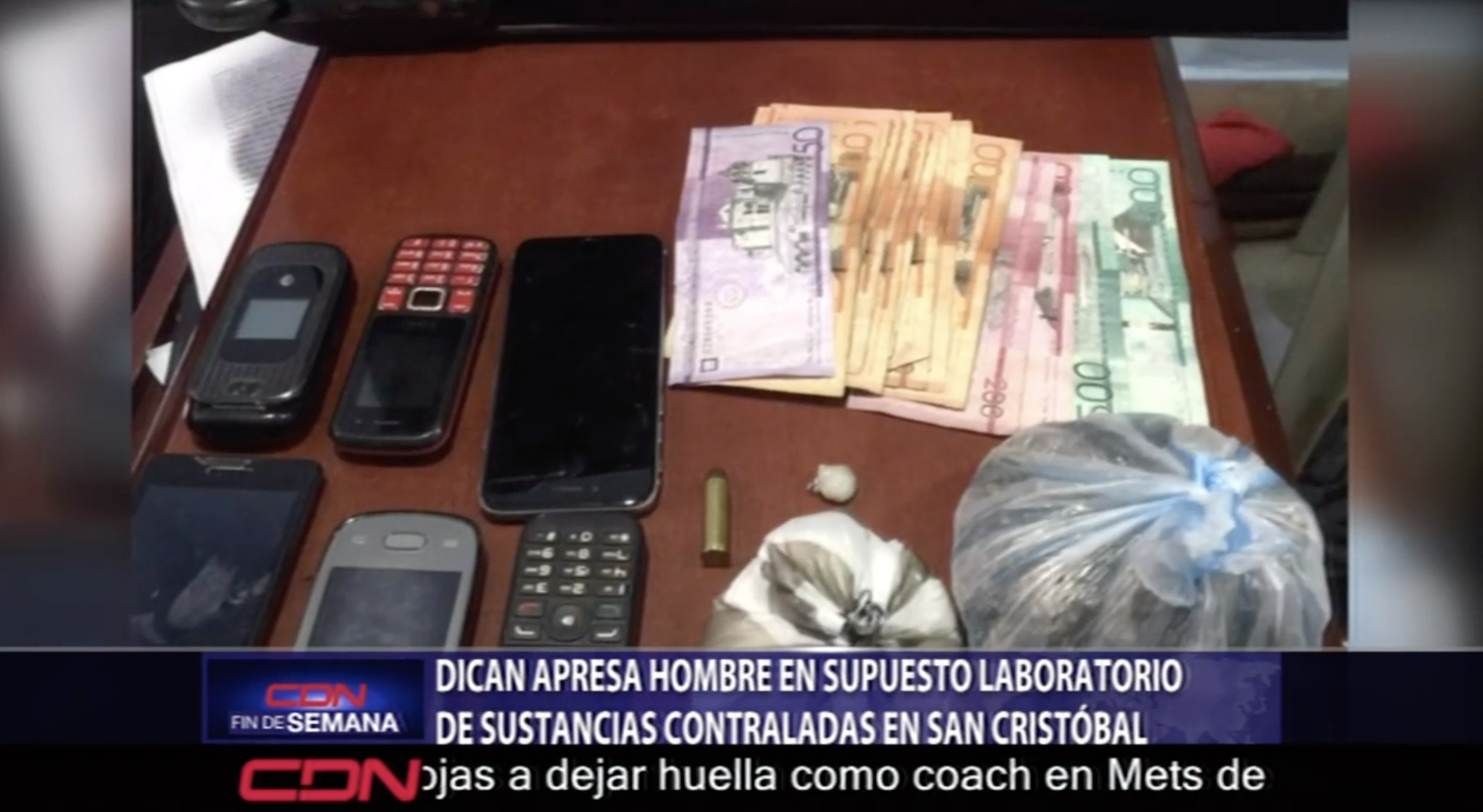 DICAN Apresa Hombre En Suspuesto Laboratorio De Sustancias Controladas En San Cristóbal