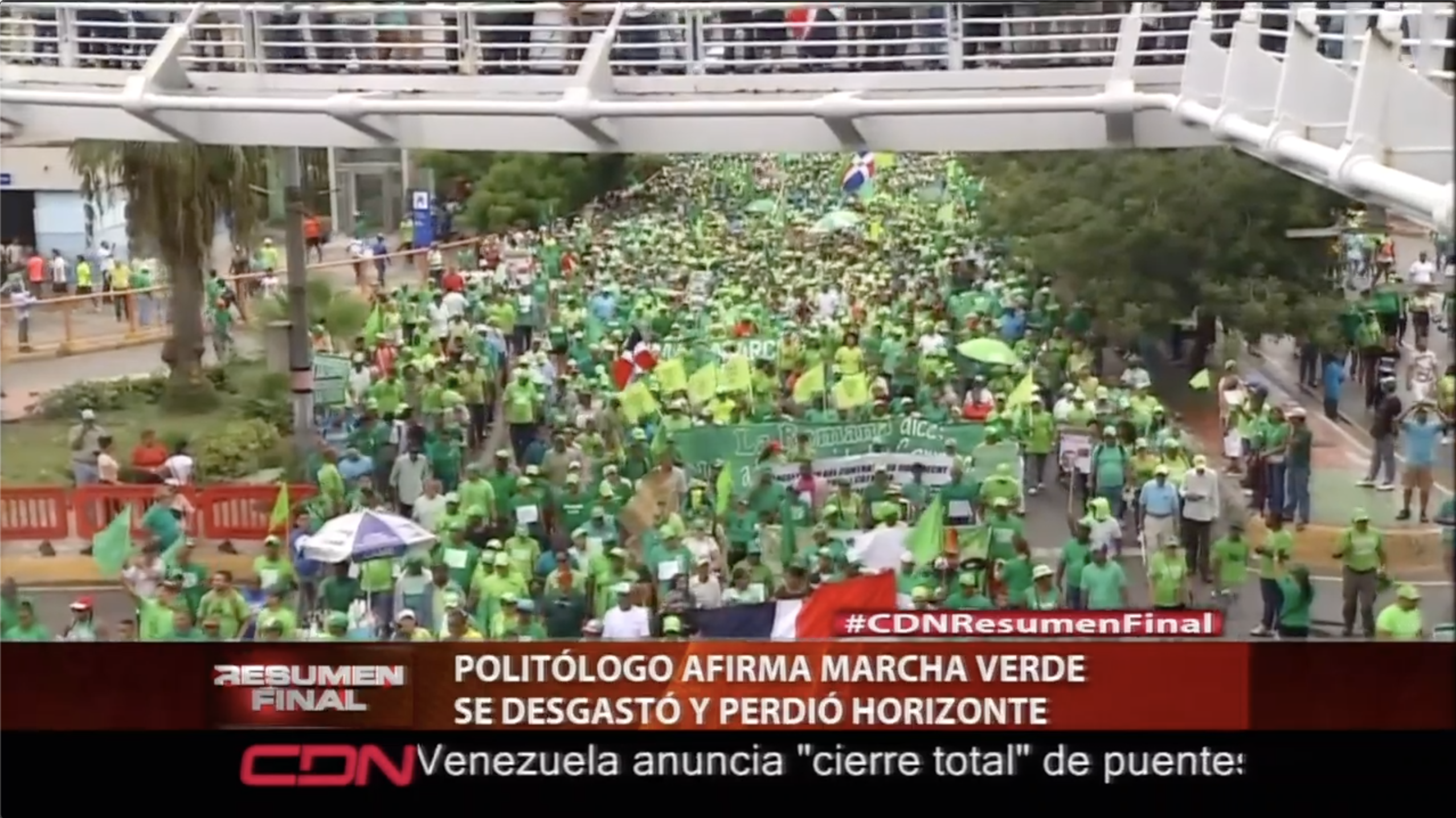 Politólogo Afirma Marcha Verde Se Desgastó Y Perdió Horizonte