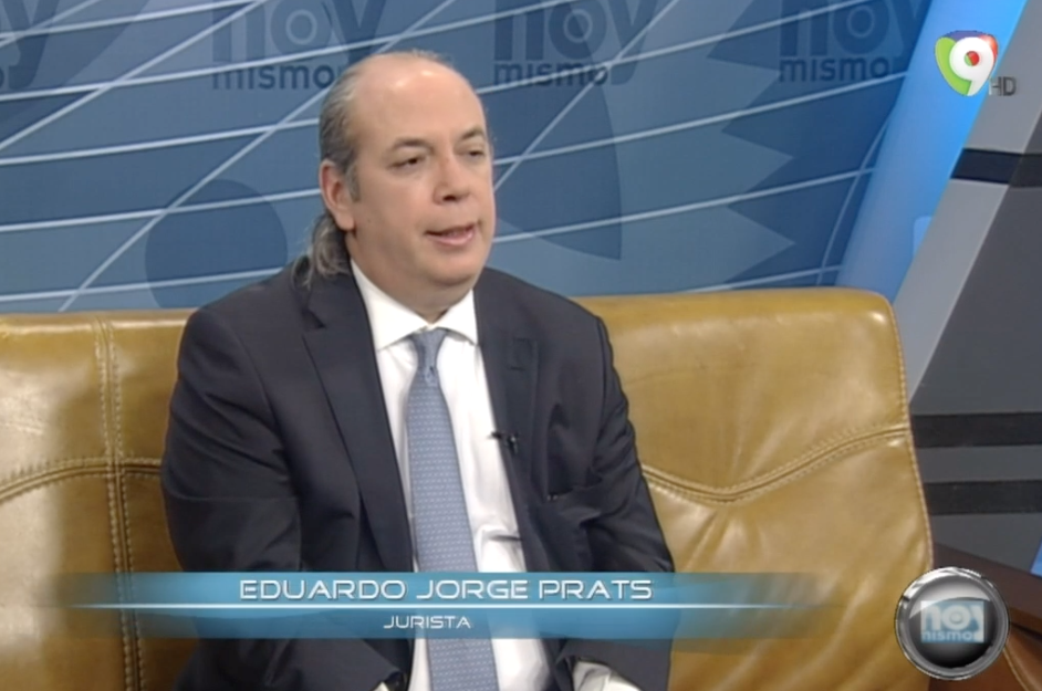 Entrevista A Eduardo Jorge Prats El Jurista En El Programa Hoy Mismo