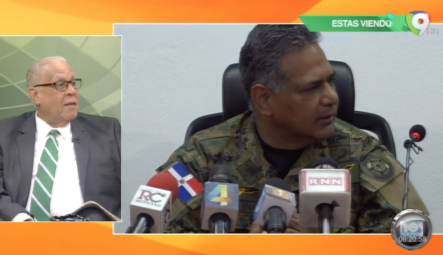 Freddy Sandoval Comenta Sobre Las Declaraciones Del Ministro De Defensa Rubén Paulino Sem