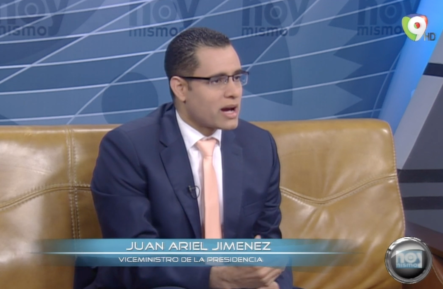 Entrevista A Juan Ariel Jiménez El Viceministro De La Presidencia En Hoy Mismo