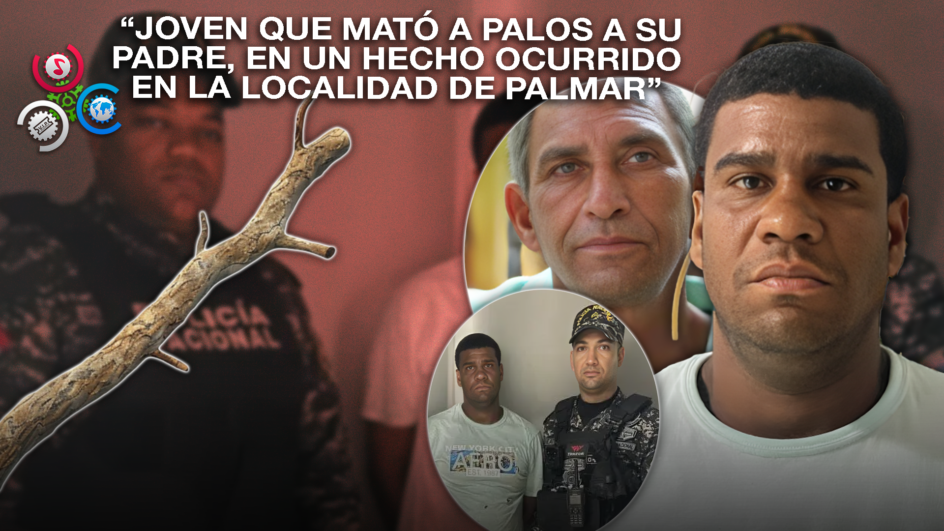 Capturan A Hombre Que Mató A Su Padre A Palos En Salcedo