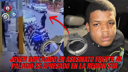 Capturan En Barahona Sospechoso De Homicidio Frente Al Palacio De Justicia De SFM