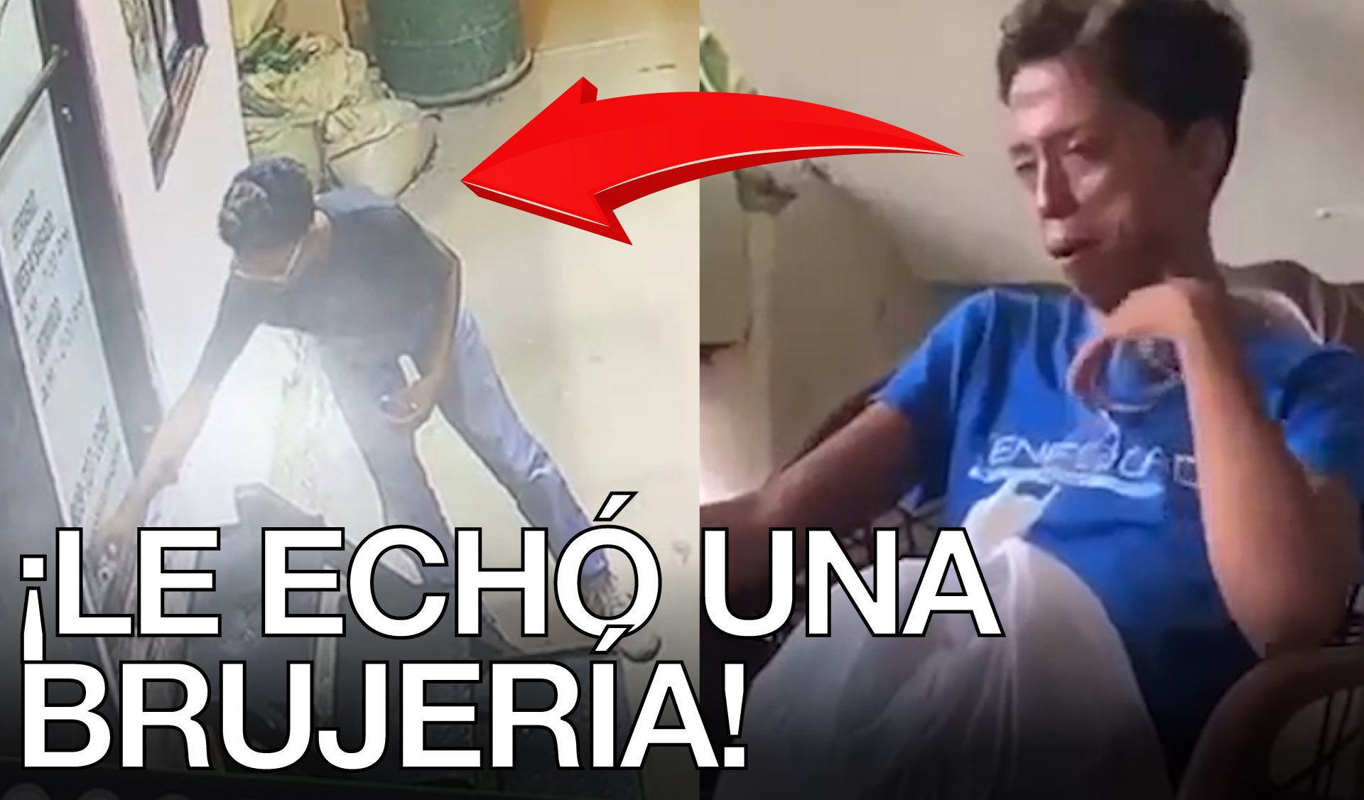 ¡Homosexual Es Capturado, Lanzó Brujería A Un Salón! 