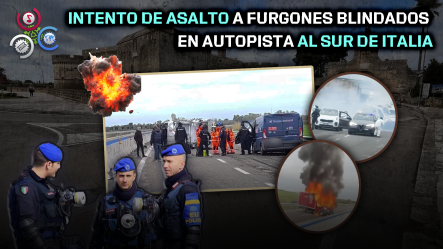 Carabineros Frustran Asalto A Furgones Blindados En Autopista Italiana