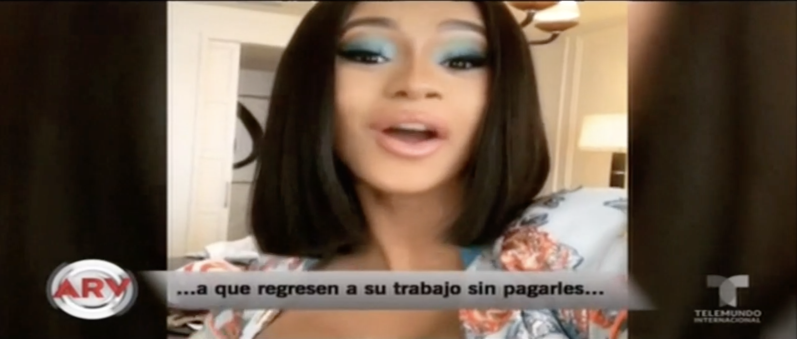 Cardi B Condena El Cierre Del Gobierno