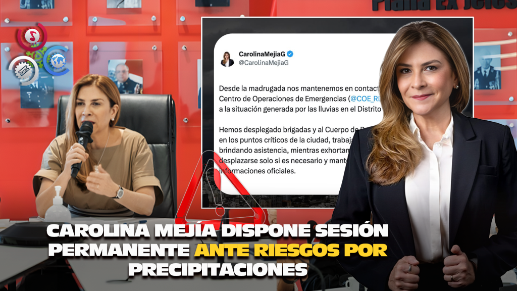 Alcaldía Del Distrito Nacional Activa Comité De Emergencias Por Intensas Lluvias En La Capital