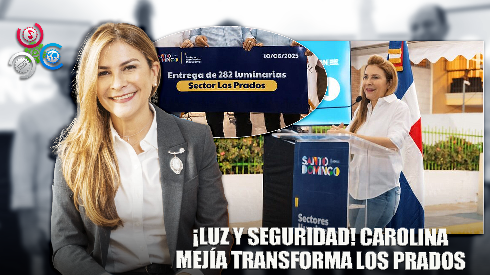 Carolina Mejía Entrega 282 Luminarias En Los Prados