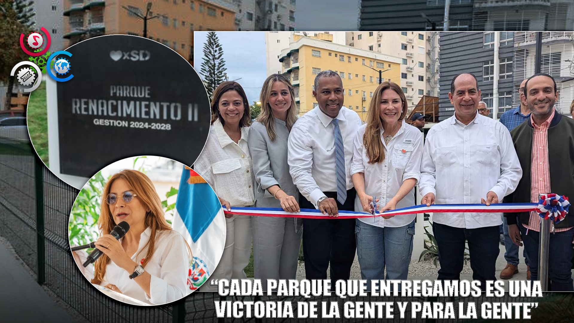 Carolina Mejía Entrega Nuevo Parque Renacimiento II