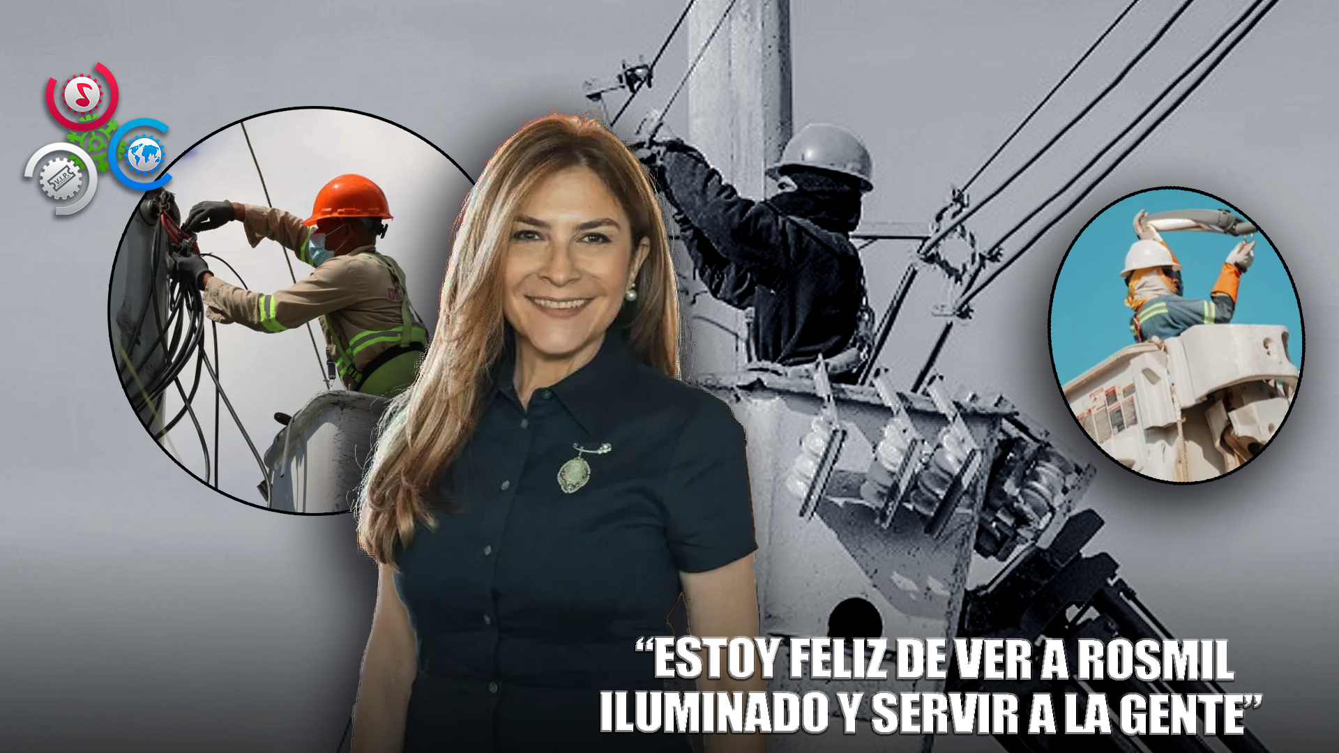 Carolina Mejía Ilumina Las Calles Del Sector Rosmil