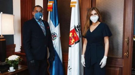 Carolina Mejía Se Reúne Con La DNCD Para Reforzar El Trabajo