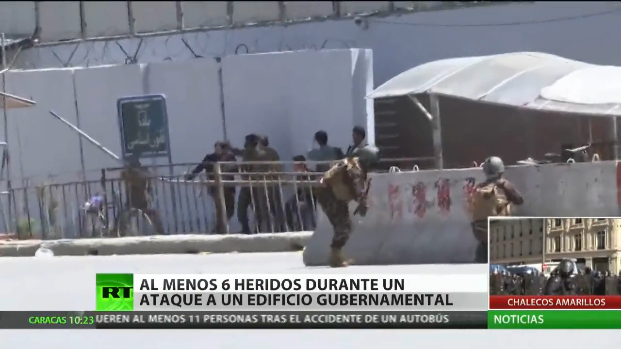 Al Menos 6 Heridos Durante Un Ataque Al Edificio Del  Ministerio De Comunicaciones En Kabul, Afganistán
