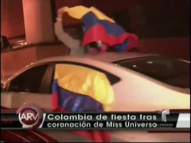 Colombia Se Vino Abajo En Celebraciones Tras Miss Universo