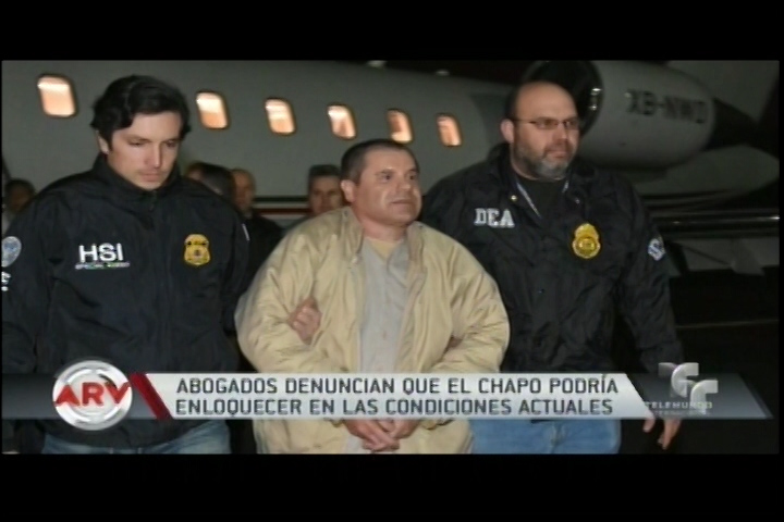 Debido Al Encierro Extremo El Chapo Guzmán Podría Quedar Loco Según Abogados