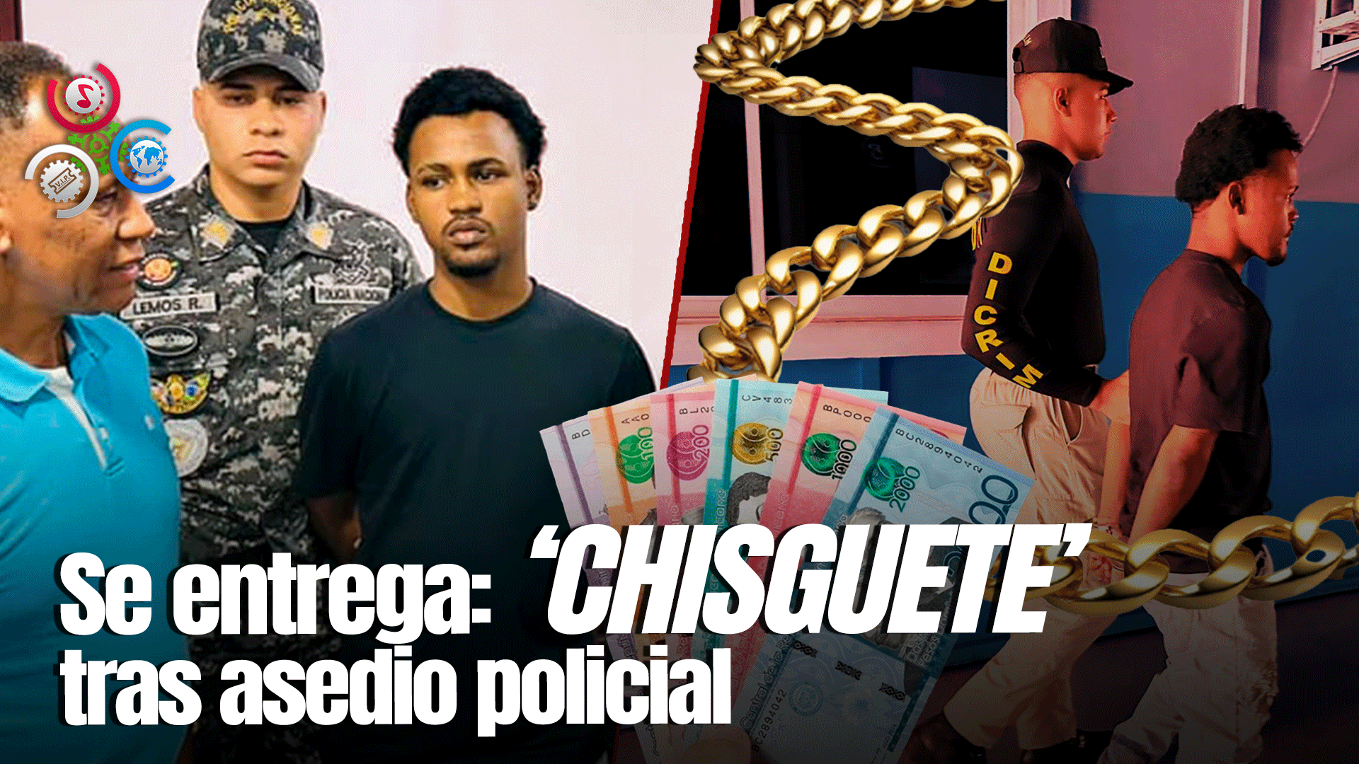 Hombre Vinculado A Robo De Joyería Y Homicidio Se Entrega A La PN En Santiago