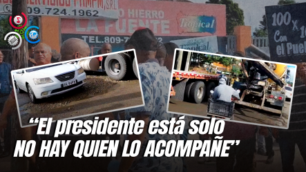 Choferes De Santiago Hacen Paro De Transporte Por Deterioro De Calles