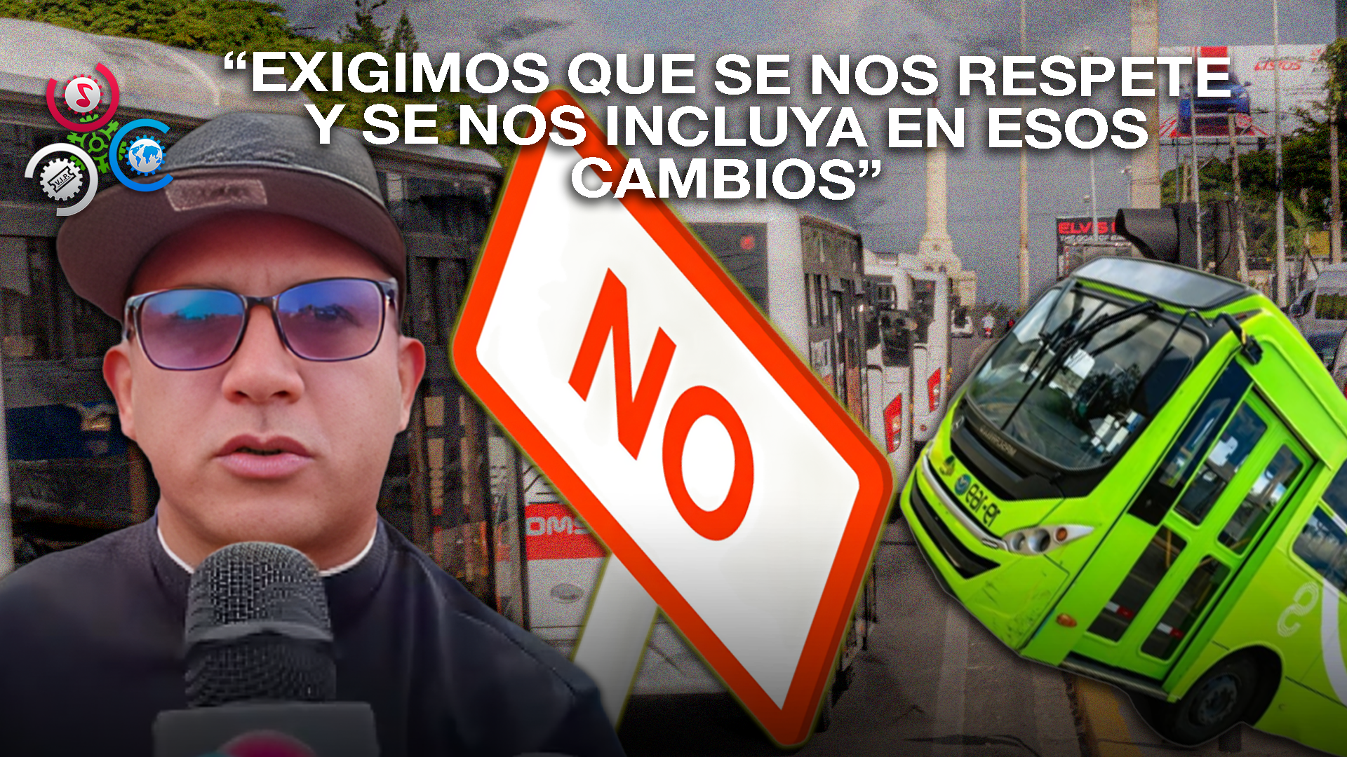 Choferes De Santiago Protestan Por Llegada De Nuevas OMSA