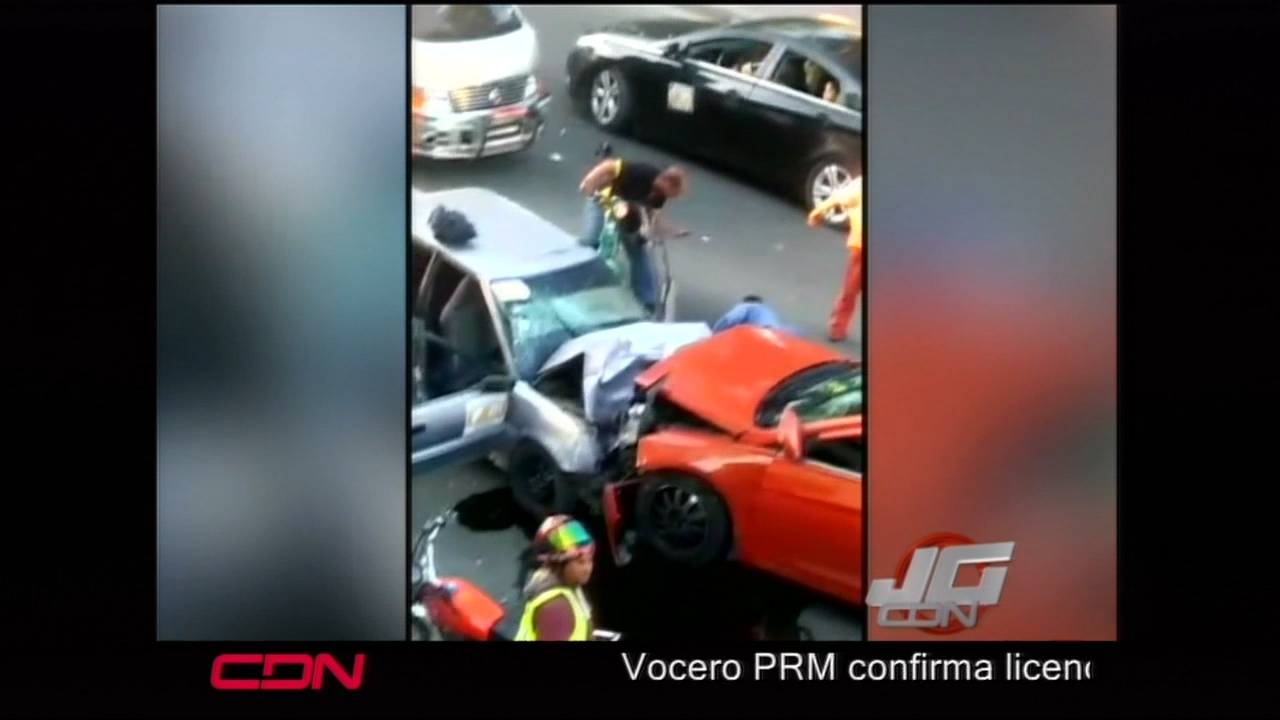 Mas Temprano Aparatoso Accidente En Av. Circunvalación En Santiago