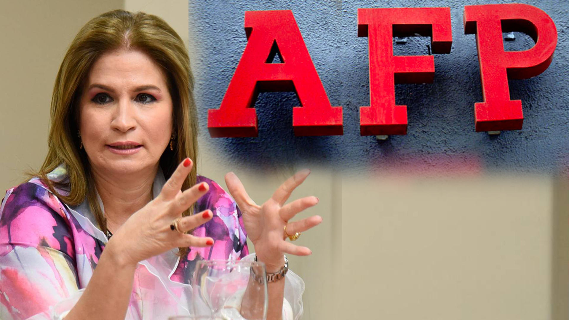 Circe Almánzar Aclara La Propuesta Con Relación A Los Fondos De Pensiones