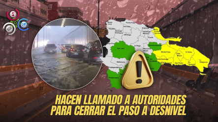 Ciudadanos Alertan Sobre Inundación En El Túnel De Las Américas Mientras Onda Tropical Afecta Al País