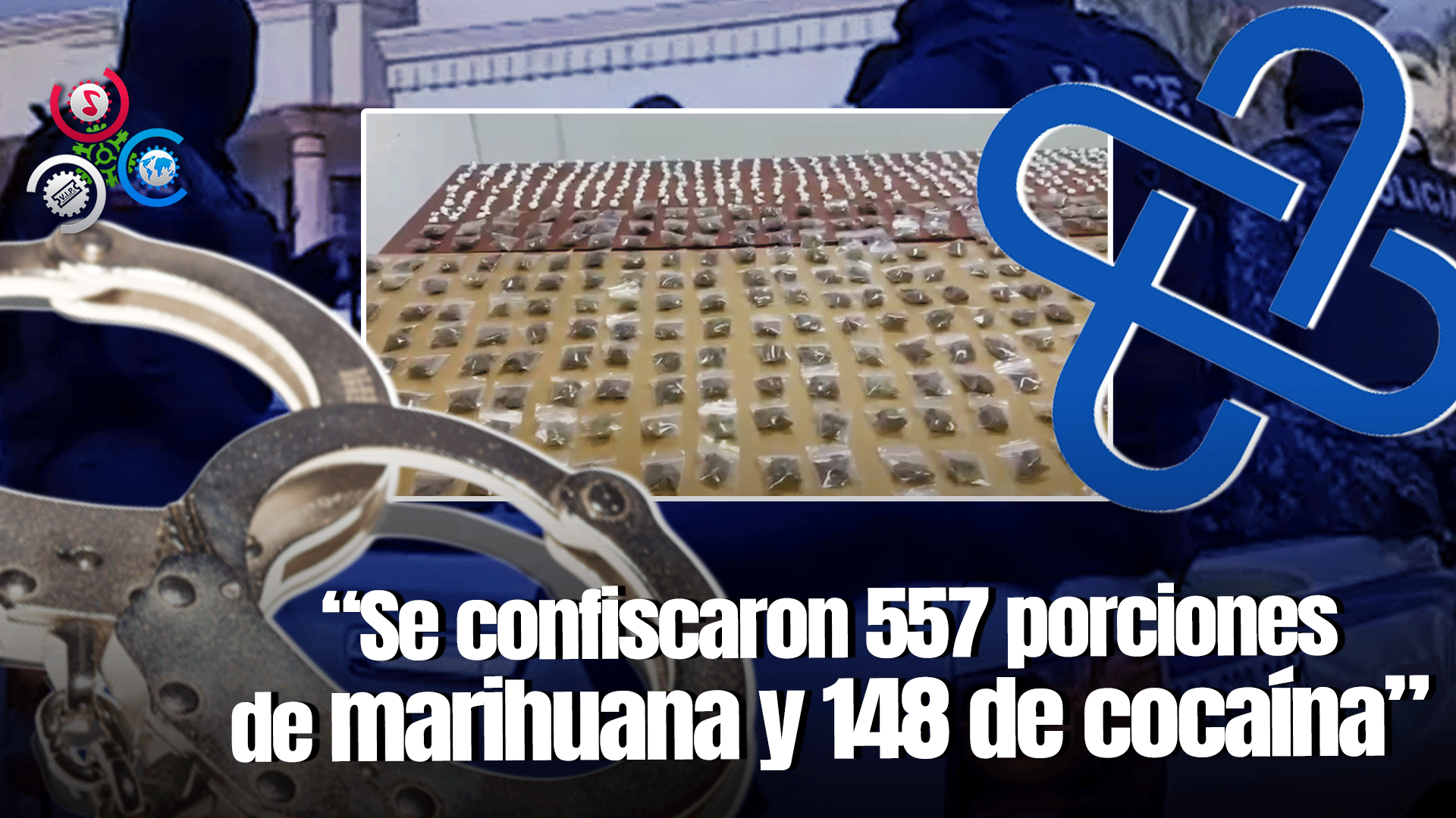 Arrestan A Tres Personas, Incautan Drogas, Balanzas Y Celulares Durante Allanamientos En Santiago