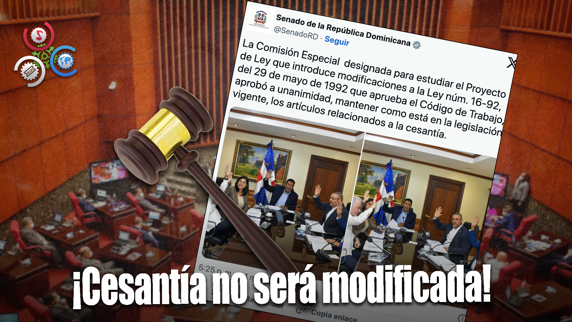 Código Laboral: Cesantía Se Conserva Intacta En Decisión Del Senado