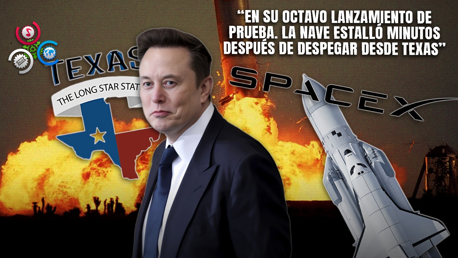 Cohete De SpaceX Explota En El Aire Durante Prueba Para Misiones Lunares