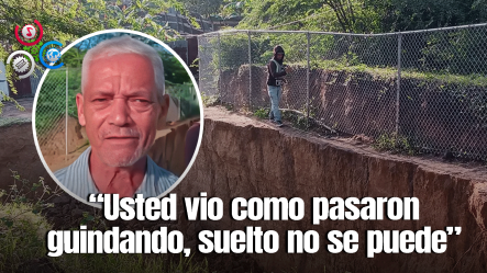 Colapsa Una Calle Y Deja Aislado A Un Barrio En Santiago Tras Las Lluvias