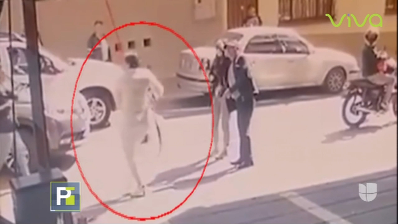 Momento En Que La Ex Congresista Colombiana Escapo Mientras Estaba De Permiso Para Asistir A Una Consulta Odontológica