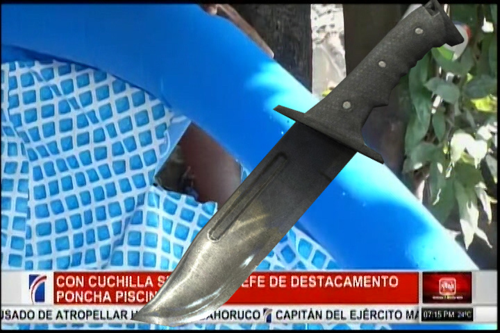 Comandante Destruye Piscina Con Niñas Dentro En Cristo Rey