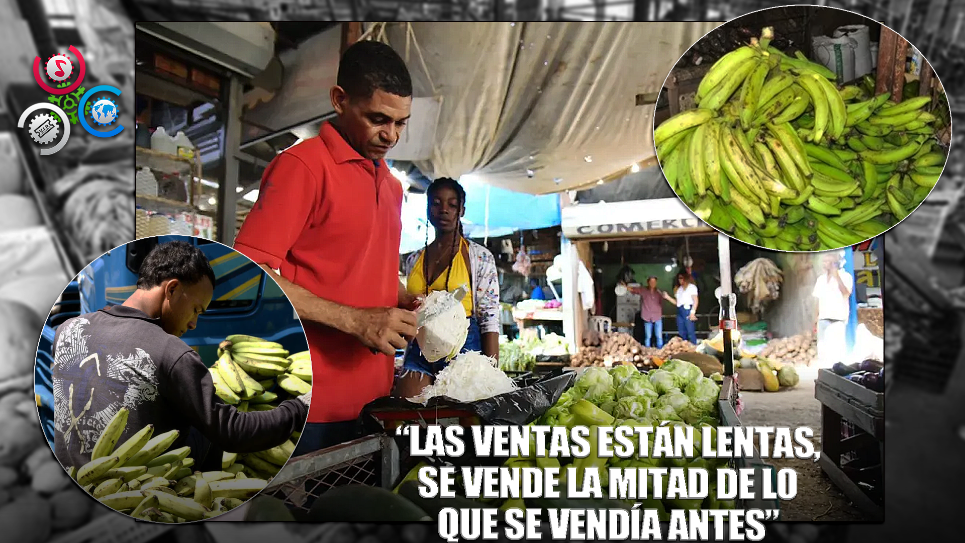 Comerciantes Se Quejan Por Baja En Ventas De Víveres Y Vegetales
