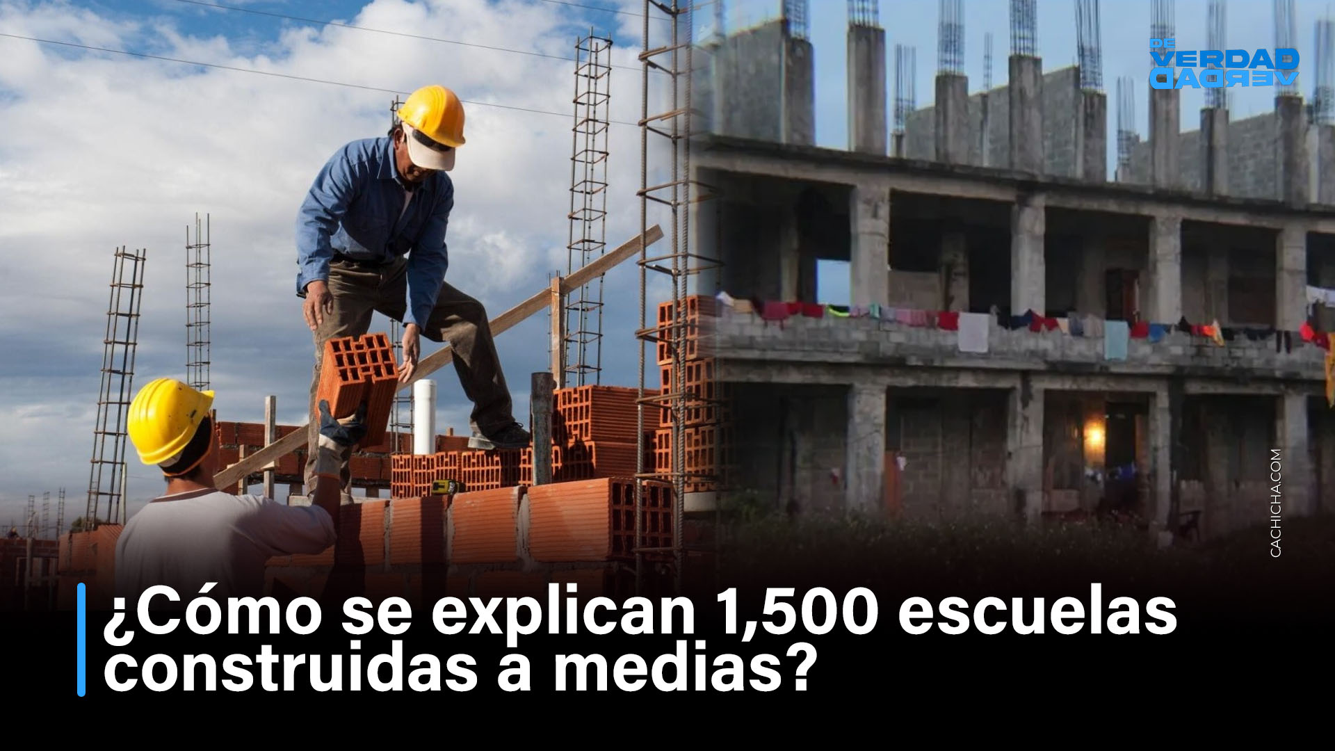¿Cómo Se Explican Las Escuelas Construidas A Medias?