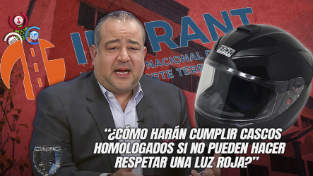 Comunicador Oscar Medina Califica De “burla” La Nueva Normativa Del INTRANT Sobre Cascos Homologados