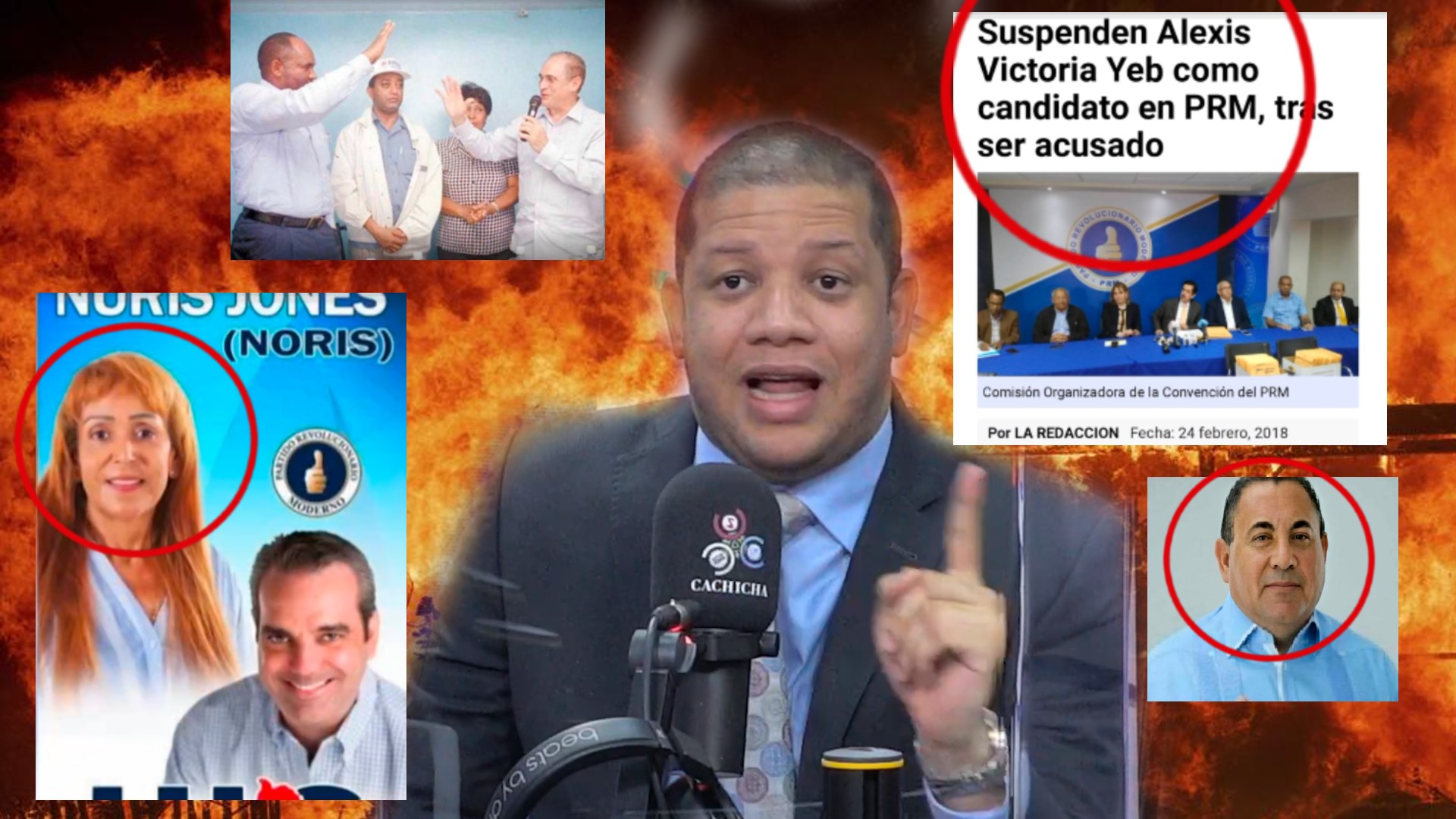 Comunicador Revela Nombres De Presuntos Narcotraficantes Del PRM