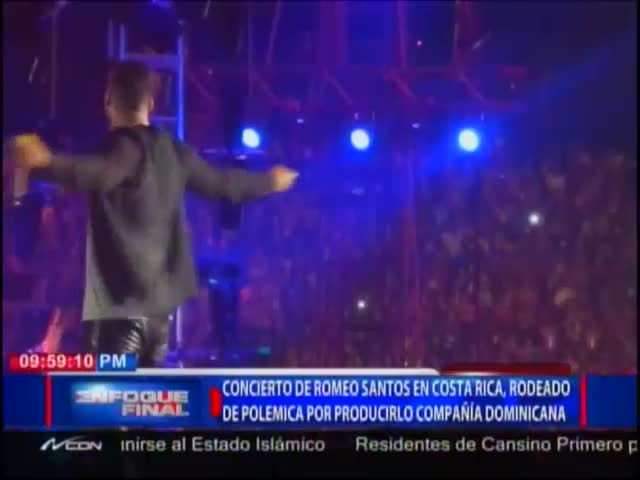 Concierto De Romeo Santos En Costa Rica Rodeado De Polémica Por Producirlo Compañía Dominicana #Video