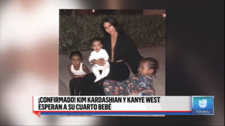 Confirmado, Kim Kardashian Y Kanye West Esperan Su 4to Bebé