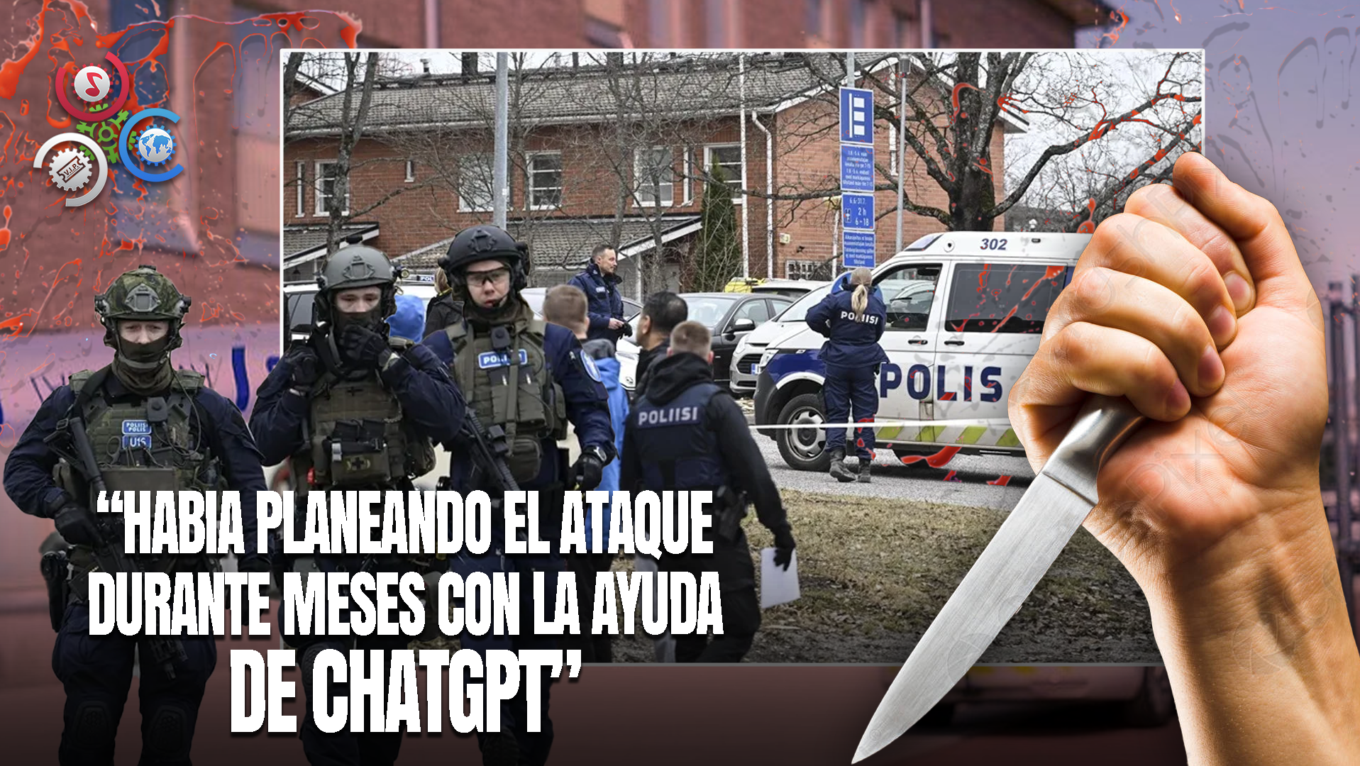 Conmoción En Finlandia: Estudiante De 16 Años Apuñala A Tres Compañeras Y Difunde El Ataque En Redes Sociales