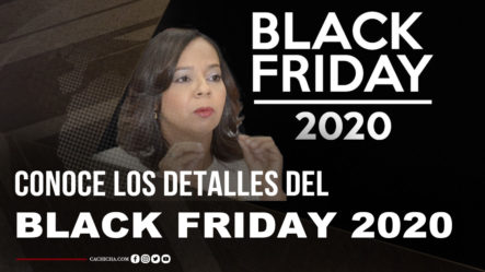 Conoce Los Detalles Del Black Friday 2020, Anina Del Castillo