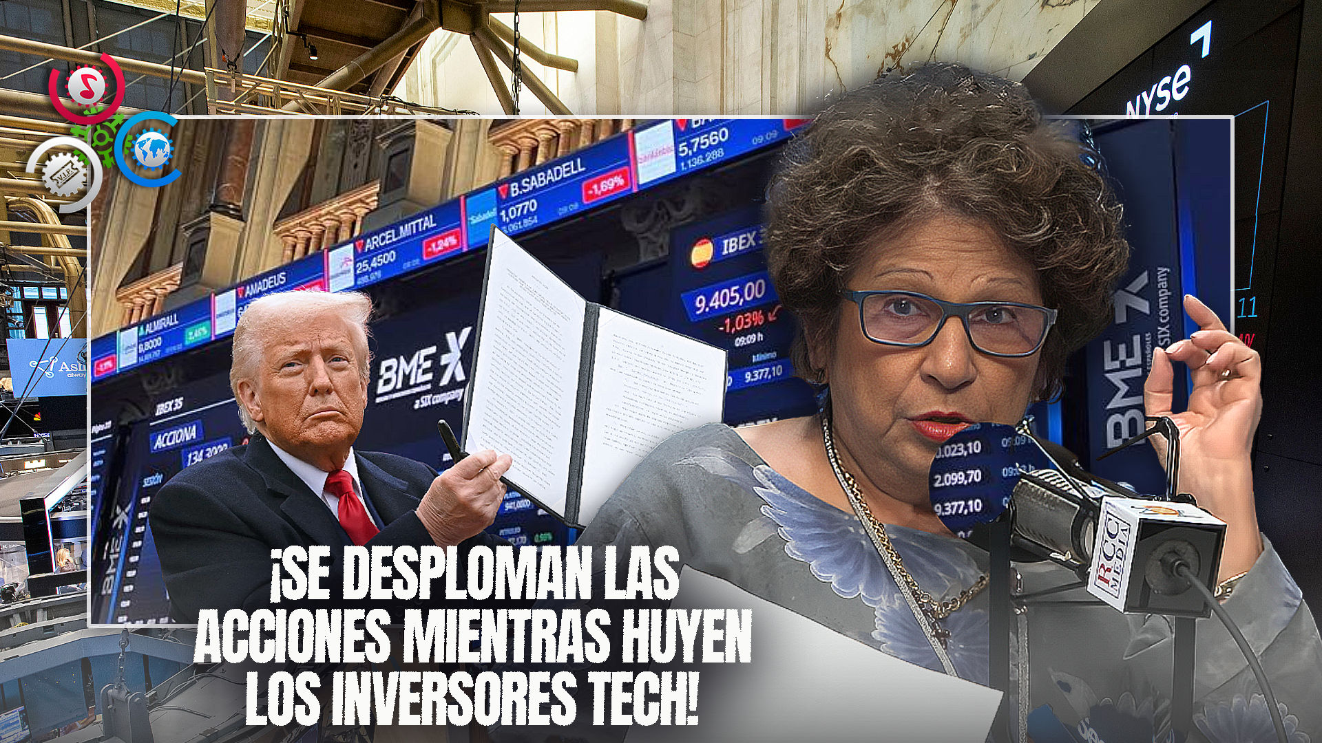 Consuelo Despradel: “Las Acciones Se Desploman Mientras Los Inversores Tecnológicos Se Retiran”