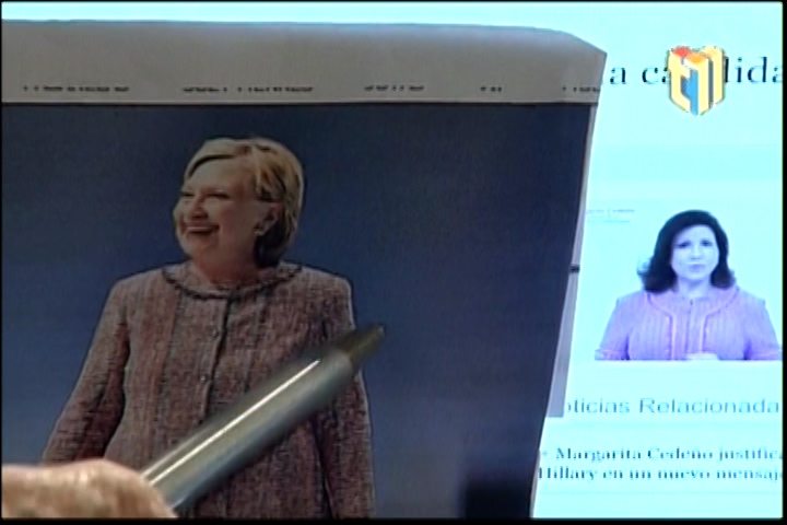 Consuelo Critica Parecido De Margarita Cedeño Con Hillary Clinton