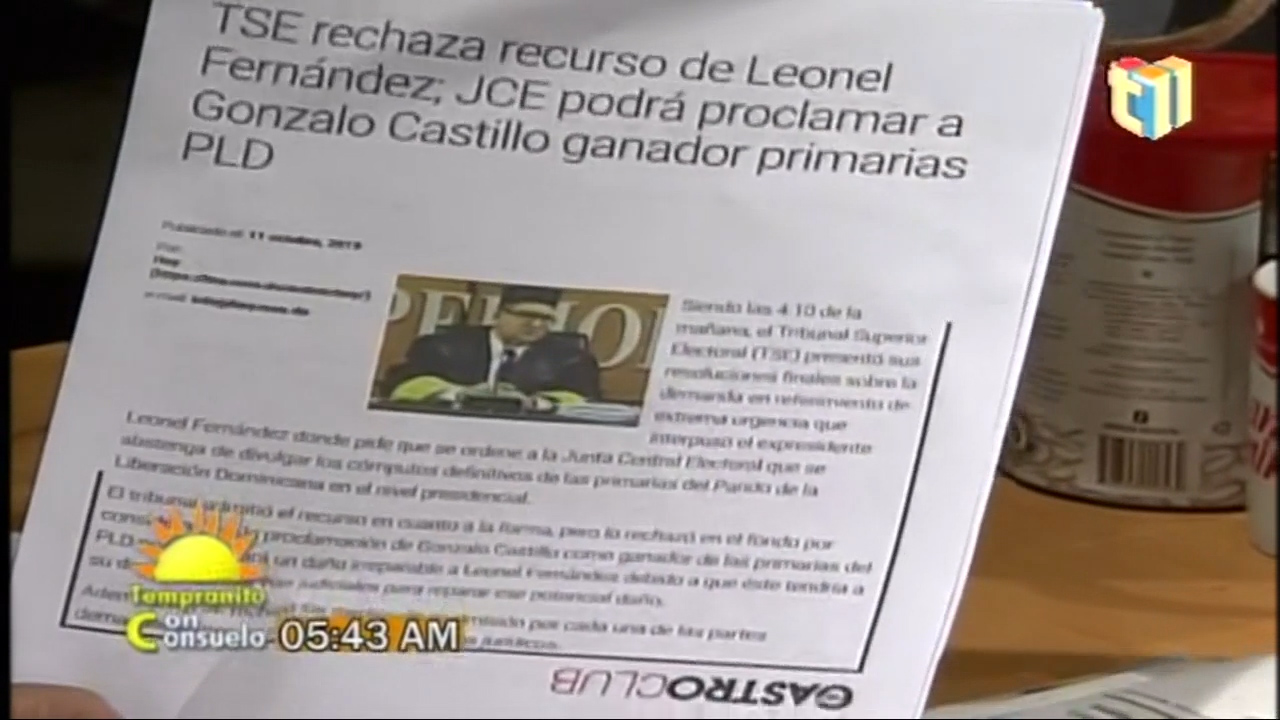 Consuelo Despradel Comenta Sobre El Fallo De La TSE Ante Recurso De Leonel Fernández