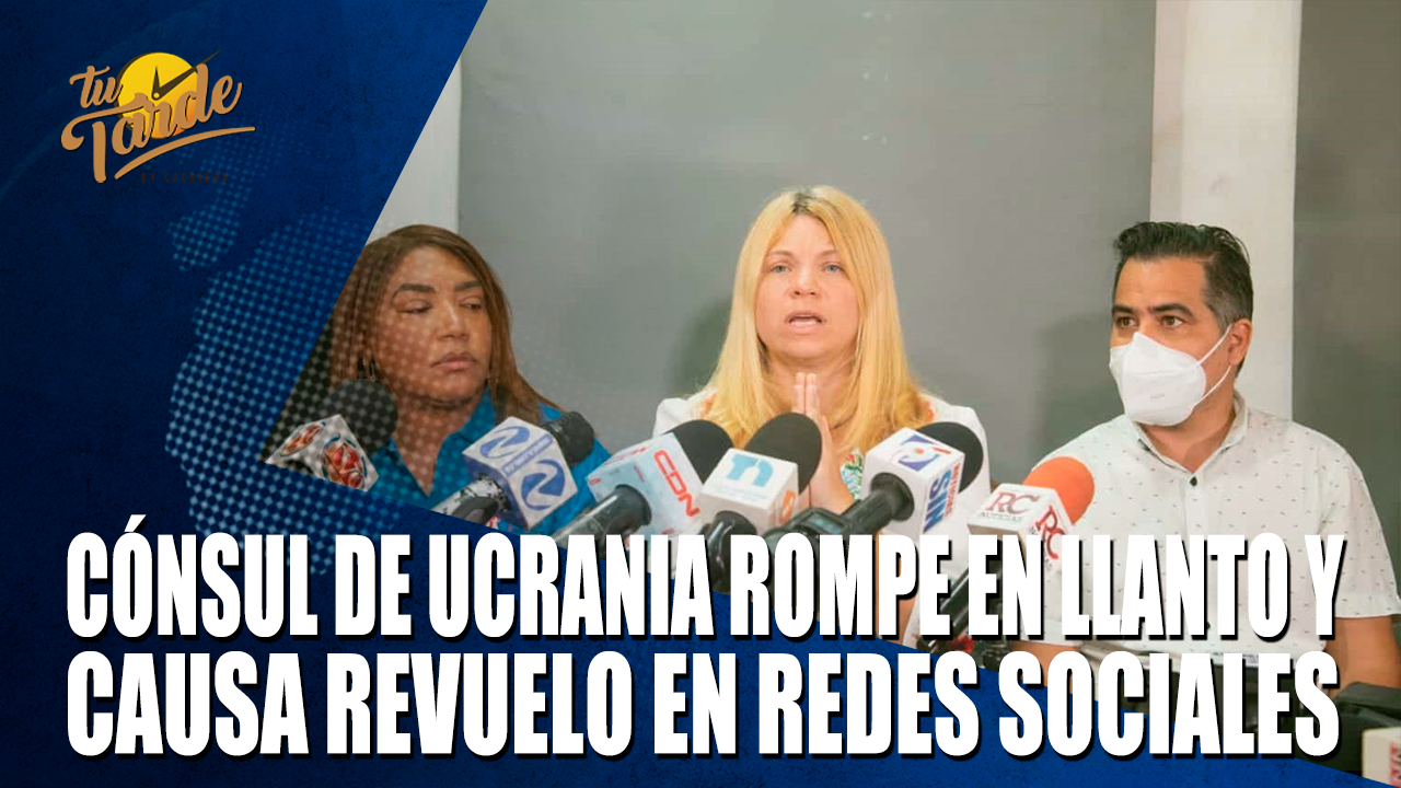 Cónsul De Ucrania Rompe En Llanto Y Causa Revuelo En Redes Sociales – Tu Tarde By Cachicha