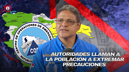 Continúan Las Intensas Lluvias Por Onda Tropical; COE Mantiene 23 Provincias Bajo Alerta