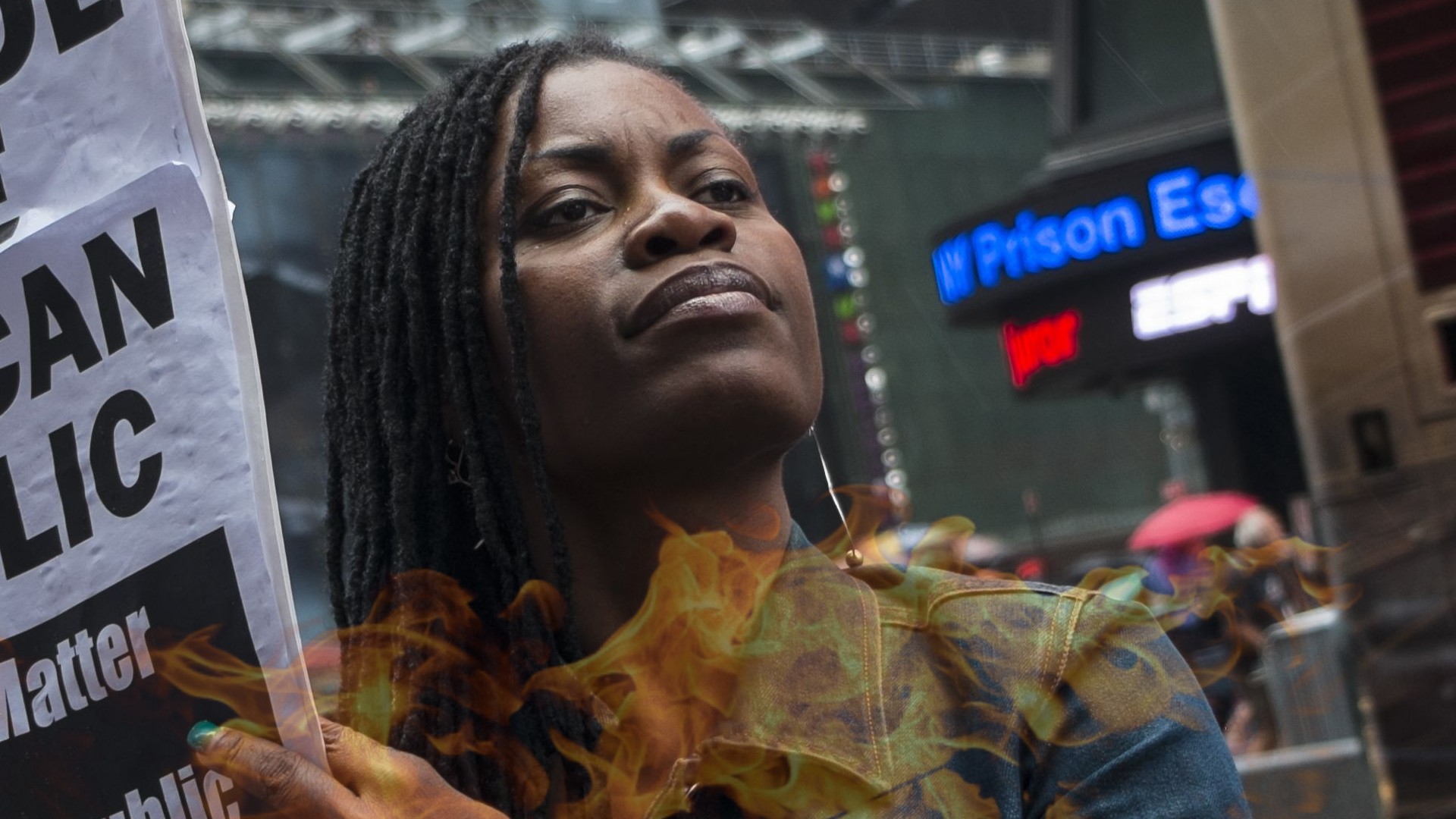 Funeral Simbólico De La Corrupción De RD En New York